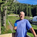 Patrice Michellod, président du comité d'organisation de ces championnats d’Europe de VTT de descente